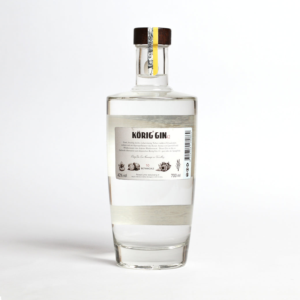 Körig Gin 42 - Rückseite