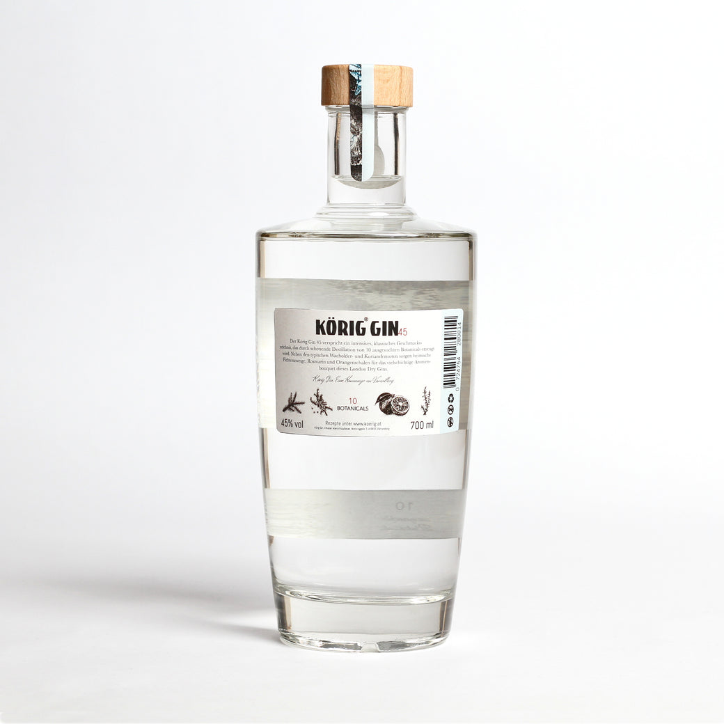 Körig Gin 45 - Rückseite