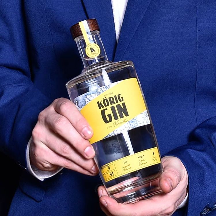 Körig Gin 42 - Präsentieren